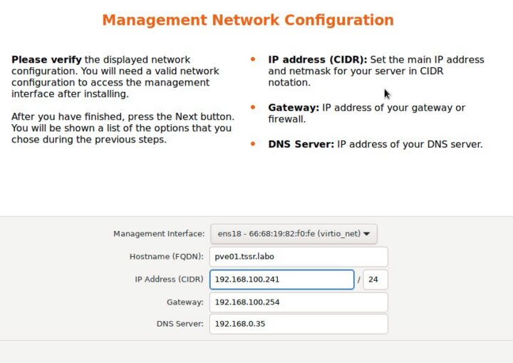 configuration-proxmox